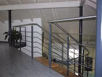 12_Balustrade d'escalier - Inox